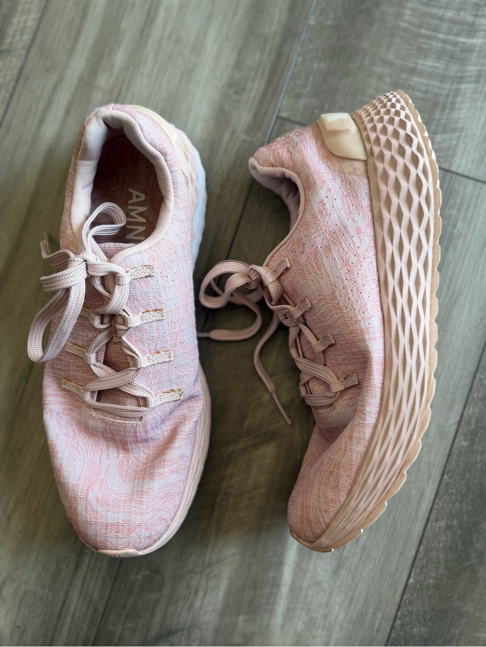 NOBULL  Dusty Rose Ripstop Runners Low Top Athletic Sneakers Women’s Sz 8 M 6.5
